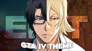 Aizen x Urahara  GTA IV Theme Edit [upl. by Bael]